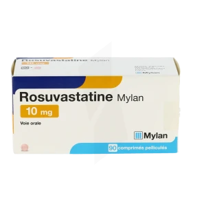 Rosuvastatine Viatris 10 Mg, Comprimé Pelliculé