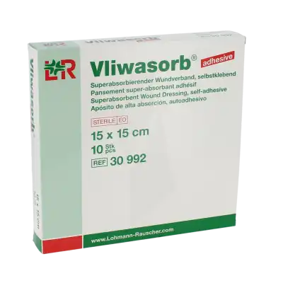 Vliwasorb Pansement Super Absorbant 15x15cm B/10 à MARSEILLE