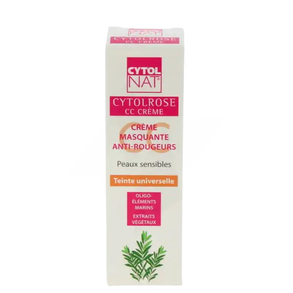 Cytolnat Cytolrose Cc Crème Anti-rougeurs Teintée 40ml