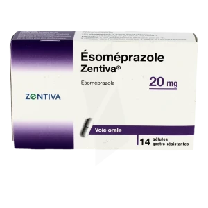Esomeprazole Zentiva 20 Mg, Gélule Gastro-résistante