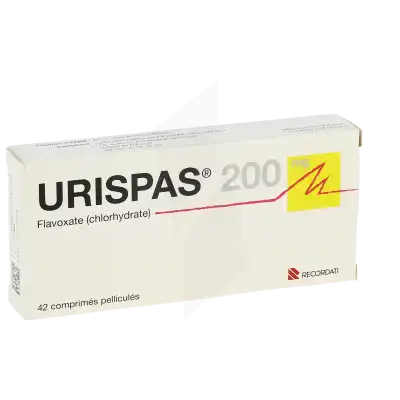 Urispas 200 Mg, Comprimé Pelliculé à Bordeaux