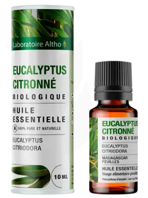 Laboratoire Altho Huile Essentielle Eucalyptus Citronné Bio 10ml à MANCIET