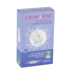 Calmosine Sommeil Bio Solution Buvable Relaxante Extraits Naturels De Plantes 14 Dosettes/10ml
