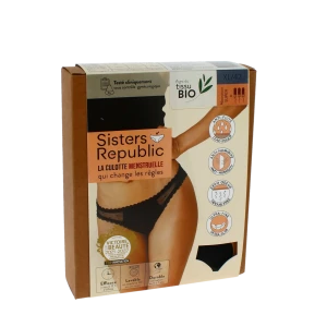 Sisters Republic Sidonie Culotte Menstruelle Bikini Flux Super Txl