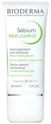 Sebium Mat Control Crème Soin Hydratant Anti-brillance T/30ml