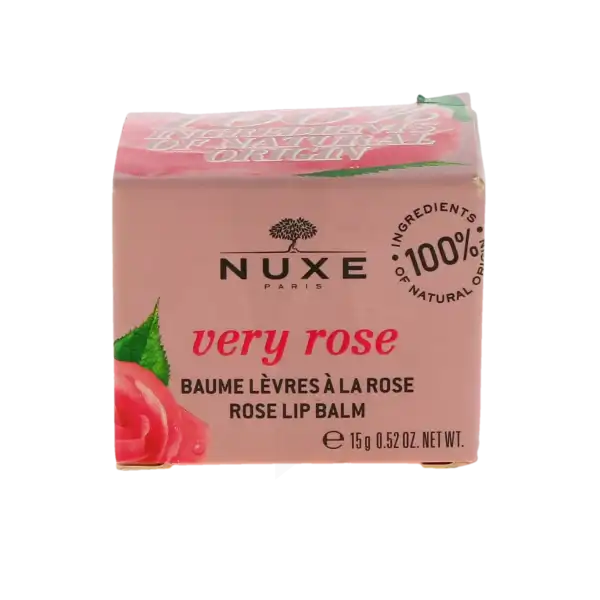 Nuxe Very Rose Baume Lèvres Pot De 15 G