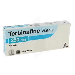 Terbinafine Viatris 250 Mg, Comprimé