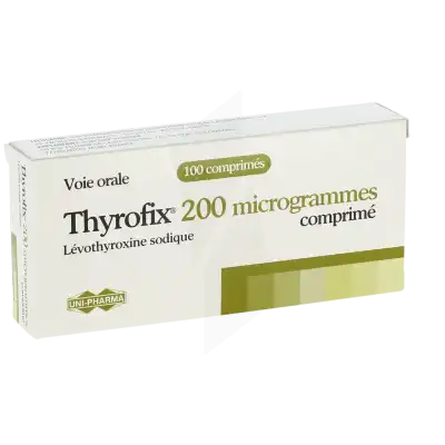Thyrofix 200 Microgrammes, Comprimé à CHASSE SUR RHÔNE