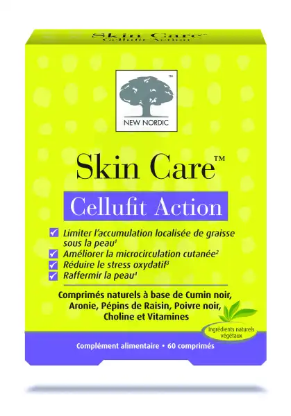 New Nordic Skin Care Cellufit Action Graisse Sous Cutanée Et Microcirculation Comprimés B/60