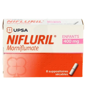 Nifluril Enfants 400 Mg, Suppositoire Sécable
