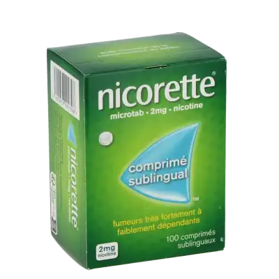 Nicorette Microtab 2 Mg, Comprimé Sublingual à VILLENEUVE-LOUBET