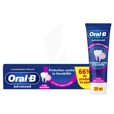 Oral B Professionnal Protection Sensibilite Dentifrice T/125ml à LORMONT