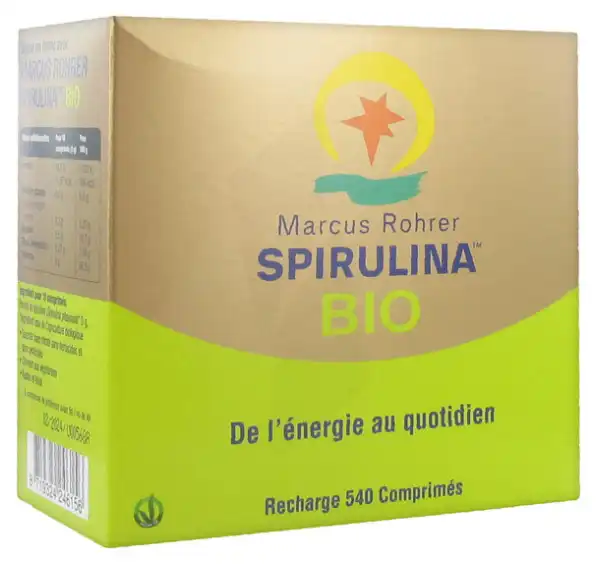 Spiruline Marcus Rohrer Bio Cpr540