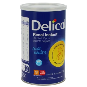 Delical Renal Instant Aliment Diététique Pour Dialysé B/360g Dosette