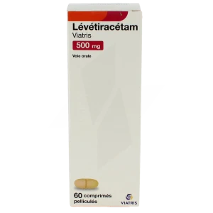 Levetiracetam Viatris 500 Mg, Comprimé Pelliculé