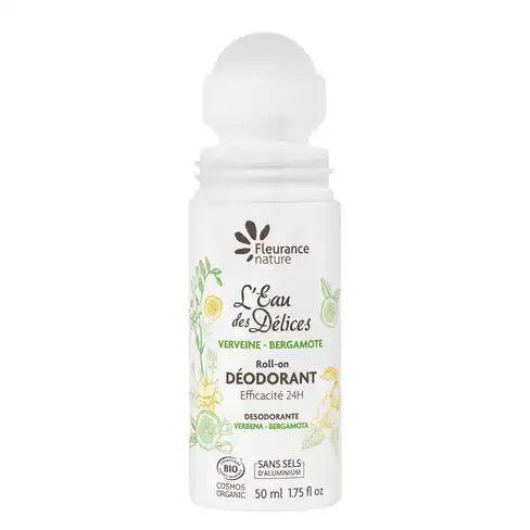 Fleurance Nature Déodorant Eau Des Délices Verveine & Bergamote Roll-on/50ml