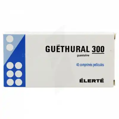 GUETHURAL 300 mg, comprimé pelliculé