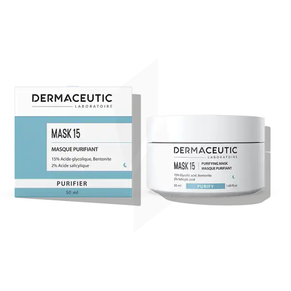 Dermaceutic Mask 15 Masque Purifiant 50ml