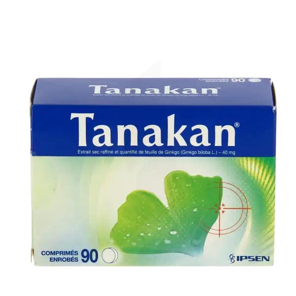 Tanakan 40 Mg, Comprimé Enrobé Pvc/alu/90