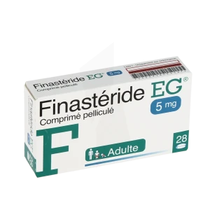 Finasteride Eg 5 Mg, Comprimé Pelliculé