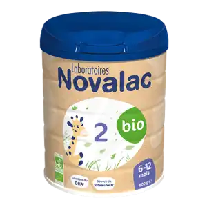Acheter Novalac 2 Bio Lait en poudre B/800g à Clermont-Ferrand