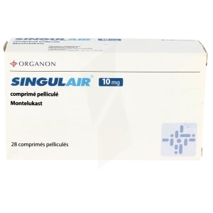 Singulair 10 Mg, Comprimé Pelliculé