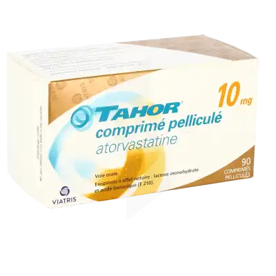 Tahor 10 Mg, Comprimé Pelliculé à SAINT-SAENS