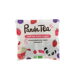 Panda Tea Iced Fruits Rouges Tisane Xxl 4 Sachets