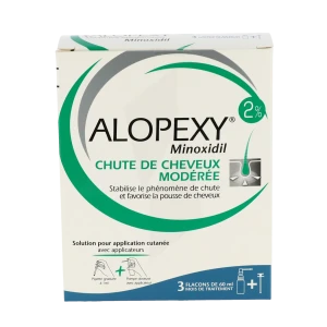 Alopexy 2 %, Solution Pour Application Cutanée