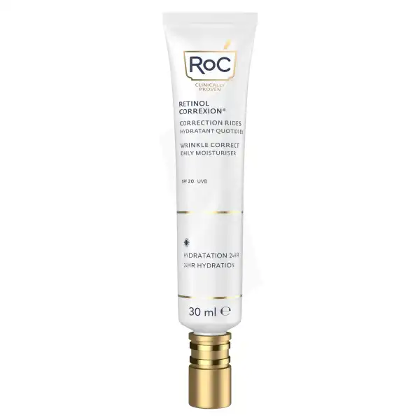 Roc Anti-Âge Hydratant Quotidien Correction Rides Spf30 30ml