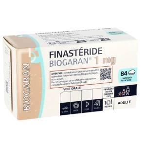 Finasteride Biogaran 1 Mg, Comprimé Pelliculé