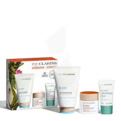 Clarins Coffret My Clarins Routine Peau Nettoyée, Hydratée, Repulpée à Mérignac