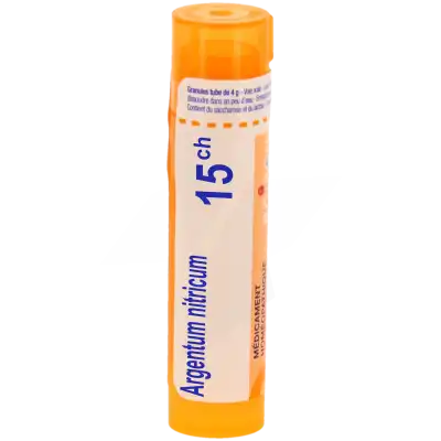 Argentum Nitricum 15ch Granules à Hauteroche
