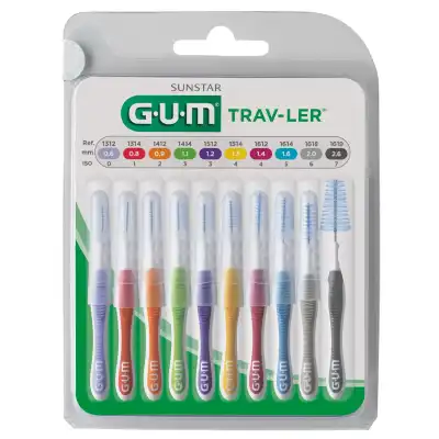 Acheter GUM TRAVLER MULTIPACK Brossette inter-dentaire B/10 à Angers