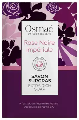 Osmaé Savon Surgras Rose Noire Impériale 200g à Libourne