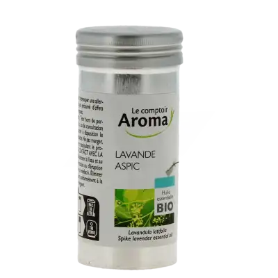 Le Comptoir Aroma Huile Essentielle De Lavande Aspic Bio Flacon De 10 Ml à Muttersholtz