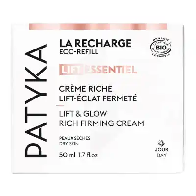 Patyka Lift Essentiel Cr Riche Lift éclat Fermeté Rechge/50ml à Labège