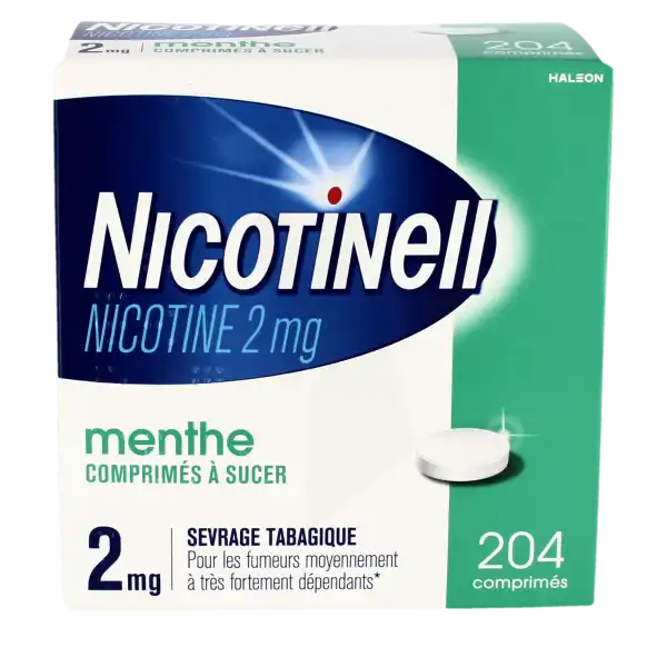 Nicotinell Menthe 2 Mg, Comprimé à Sucer