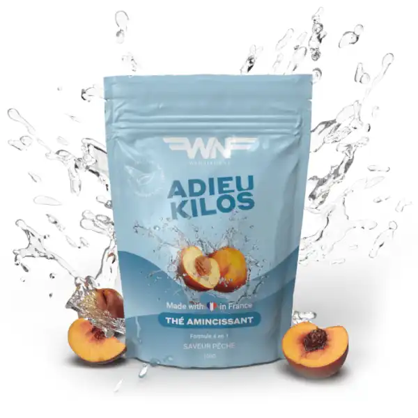 Wandernana Adieu Kilos Thé Amaincissant 4 En 1 Pêche Sachet/100g