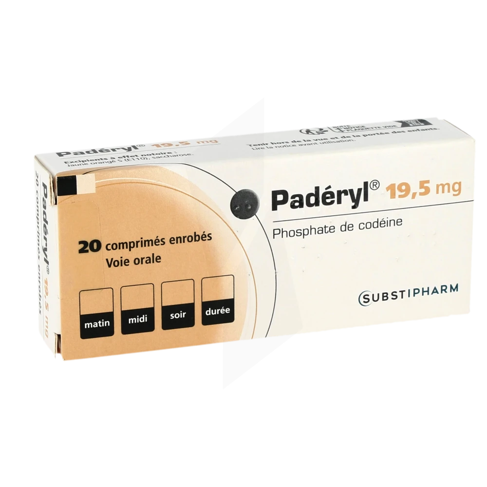 Paderyl 19,5 Mg, Comprimé Enrobé