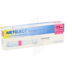 Metoject 17,5 Mg/0,35 Ml, Solution Injectable En Stylo Prérempli