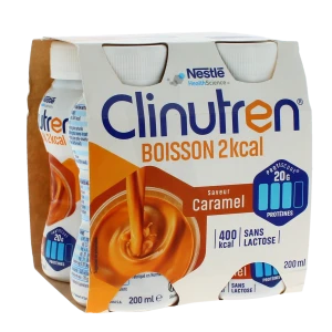 Clinutren Boiss 2kcal Nutrim Caram 4 Bouteilles De 200 Ml