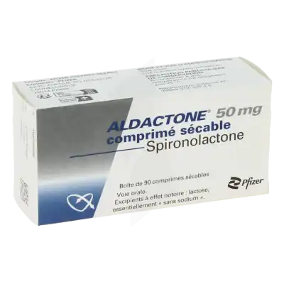 ALDACTONE 50 mg, comprimé sécable