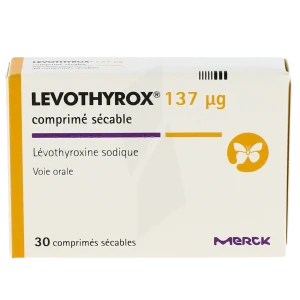 Levothyrox 137 Microgrammes, Comprimé Sécable
