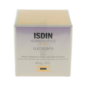 Isdin Glicoisdin 8 Soft Facial Crème Pot/50g