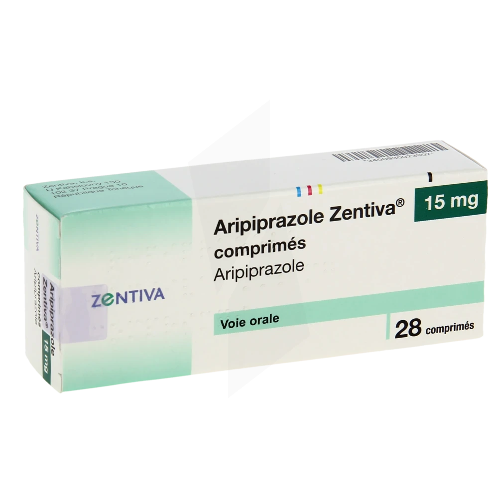 Aripiprazole Zentiva 15 Mg, Comprimé