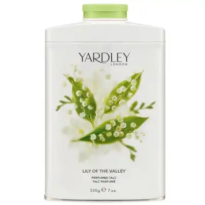 Yardley Lily Of The Valley Talc 200 G à Mérignac
