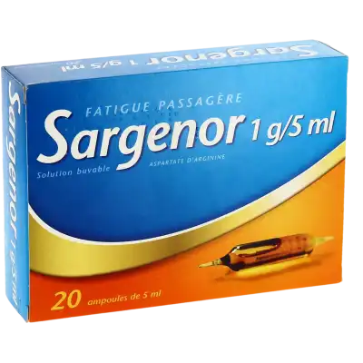 SARGENOR 1 g/5 ml, solution buvable