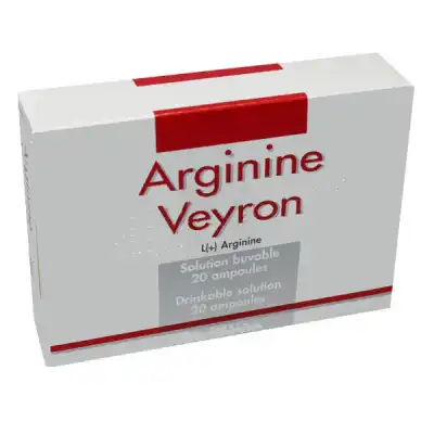 ARGININE VEYRON, solution buvable en ampoule