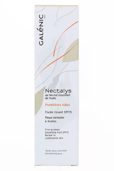 Galenic Nectalys Spf15 Fluide Lissant Peau Normale Ou Mixte Fl Doseur/50ml